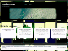 Tablet Screenshot of madinsane.wordpress.com