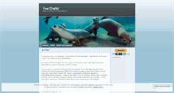 Desktop Screenshot of keepcharliefree.wordpress.com