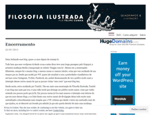 Tablet Screenshot of filosofiailustrada.wordpress.com