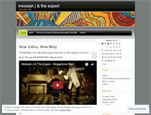 Tablet Screenshot of messiahjandtheexpert.wordpress.com