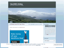 Tablet Screenshot of dian2008.wordpress.com