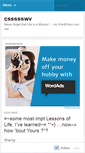 Mobile Screenshot of cssssswv.wordpress.com