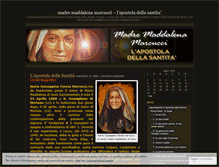 Tablet Screenshot of madremaddalena.wordpress.com