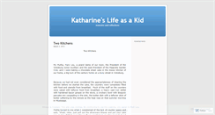 Desktop Screenshot of katharineasakid.wordpress.com