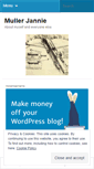 Mobile Screenshot of mullerjannie.wordpress.com