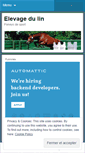 Mobile Screenshot of elevagedulin.wordpress.com