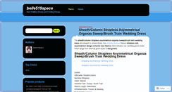 Desktop Screenshot of belle519space.wordpress.com