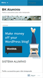 Mobile Screenshot of bkperfis.wordpress.com