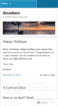 Mobile Screenshot of lilcarbon.wordpress.com