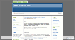 Desktop Screenshot of onlineintro.wordpress.com