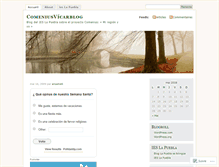Tablet Screenshot of comeniusblog6.wordpress.com
