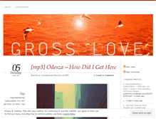 Tablet Screenshot of grosslove.wordpress.com