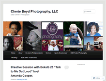 Tablet Screenshot of cheriebphotography.wordpress.com