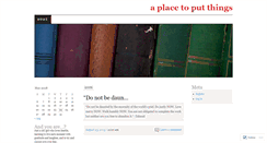 Desktop Screenshot of deanneliu.wordpress.com