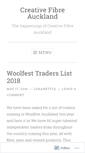 Mobile Screenshot of creativefibreauckland.wordpress.com