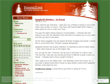 Tablet Screenshot of foodiezone.wordpress.com