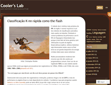 Tablet Screenshot of coolerlab.wordpress.com