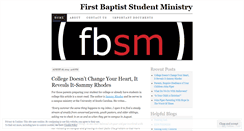 Desktop Screenshot of fbsmblog.wordpress.com