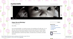 Desktop Screenshot of mydearstella.wordpress.com