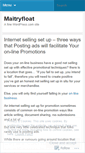 Mobile Screenshot of maitryfloat.wordpress.com