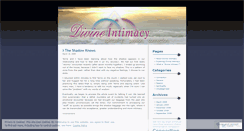 Desktop Screenshot of divineintimacy.wordpress.com