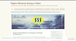 Desktop Screenshot of enriquevidrio.wordpress.com