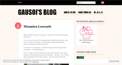 Desktop Screenshot of gausoi.wordpress.com