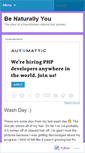 Mobile Screenshot of benaturallyyou.wordpress.com