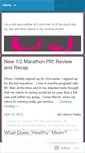 Mobile Screenshot of mymummashoes.wordpress.com