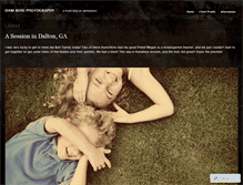 Tablet Screenshot of danirose.wordpress.com