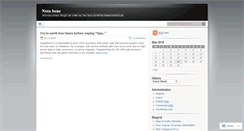 Desktop Screenshot of darkaxe.wordpress.com