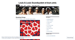 Desktop Screenshot of louisandlouissoundsystem.wordpress.com