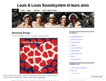 Tablet Screenshot of louisandlouissoundsystem.wordpress.com