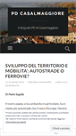 Mobile Screenshot of pdcasalmaggiore.wordpress.com