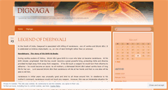 Desktop Screenshot of dignaga.wordpress.com