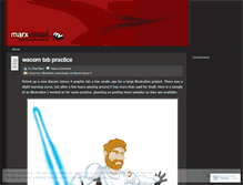 Tablet Screenshot of marxvisual.wordpress.com