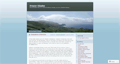 Desktop Screenshot of amazonadoptee.wordpress.com