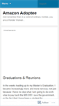 Mobile Screenshot of amazonadoptee.wordpress.com