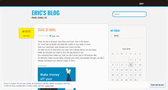 Desktop Screenshot of ericwburt.wordpress.com