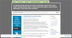 Desktop Screenshot of englishmoslem.wordpress.com