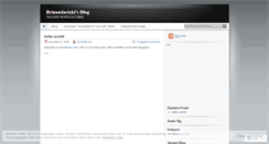 Desktop Screenshot of brinandarizki.wordpress.com