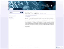 Tablet Screenshot of mikeberry.wordpress.com