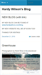 Mobile Screenshot of hardywilson.wordpress.com