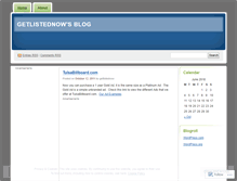 Tablet Screenshot of getlistednow.wordpress.com