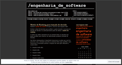 Desktop Screenshot of engenhariasoftware.wordpress.com