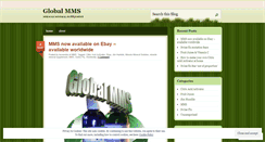 Desktop Screenshot of globalmms.wordpress.com