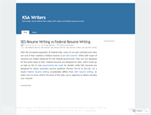 Tablet Screenshot of ksawriters.wordpress.com