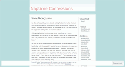 Desktop Screenshot of naptimeconfessions.wordpress.com