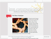 Tablet Screenshot of imncommunications.wordpress.com