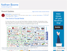 Tablet Screenshot of nathanmboone.wordpress.com